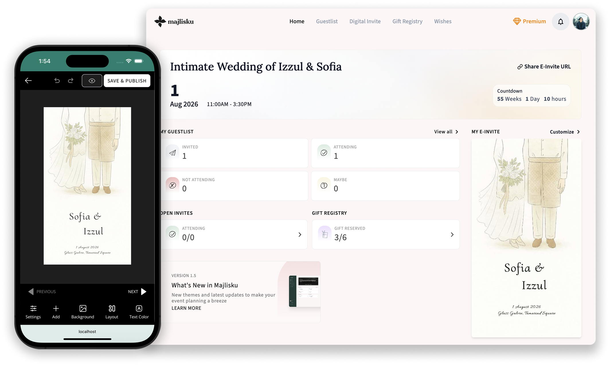 Majlisku App Preview