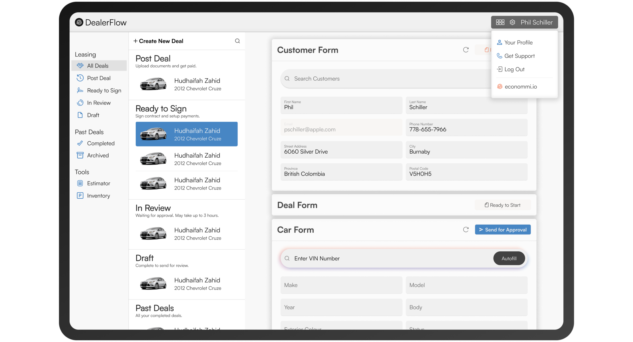 Dealerflow New Screenshot